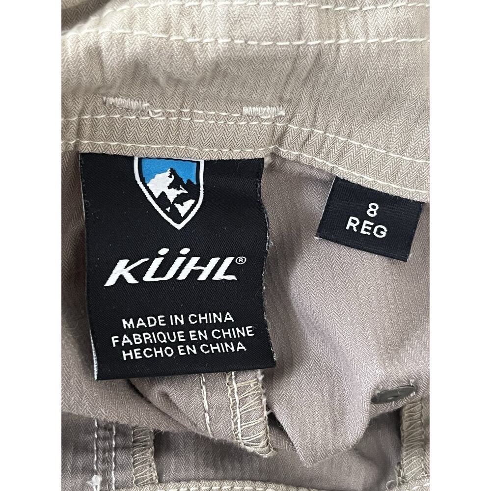 Kuhl Kendra Hiking Pants Women’s 8 R Lightweight Mid Rise Outdoor Stretch Khaki - Picture 12 of 12